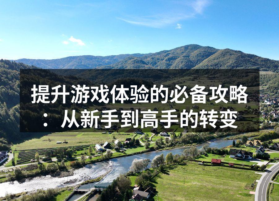 提升游戏体验的必备攻略：从新手到高手的转